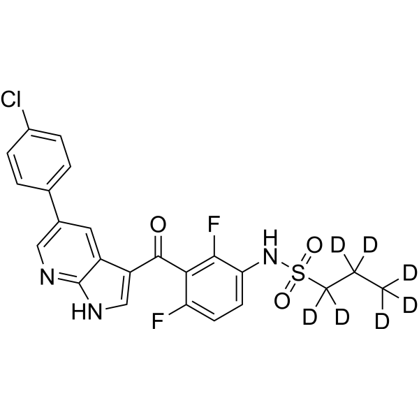 Vemurafenib-d7 1365986-73-7